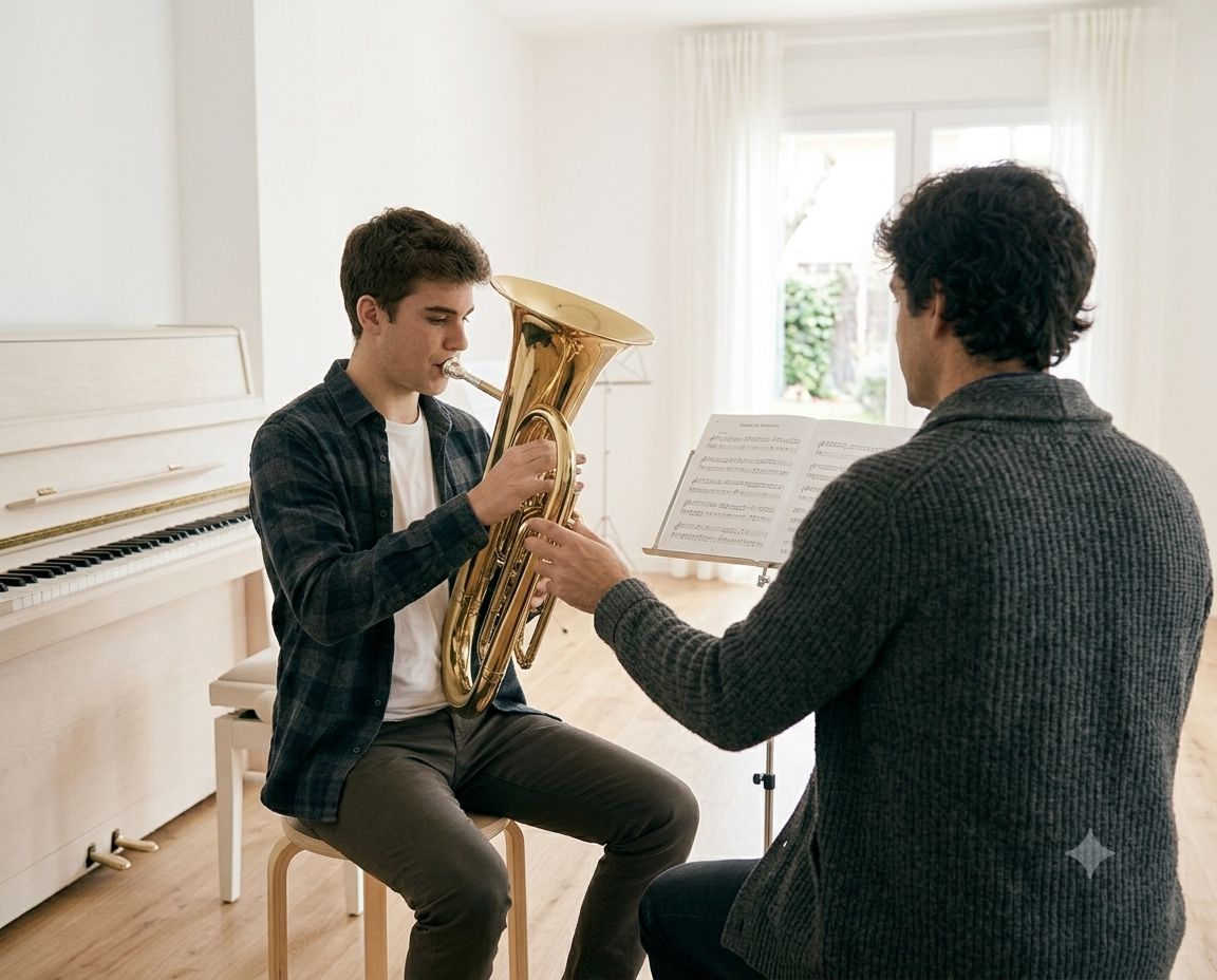 Detalle de las teclas de un piano