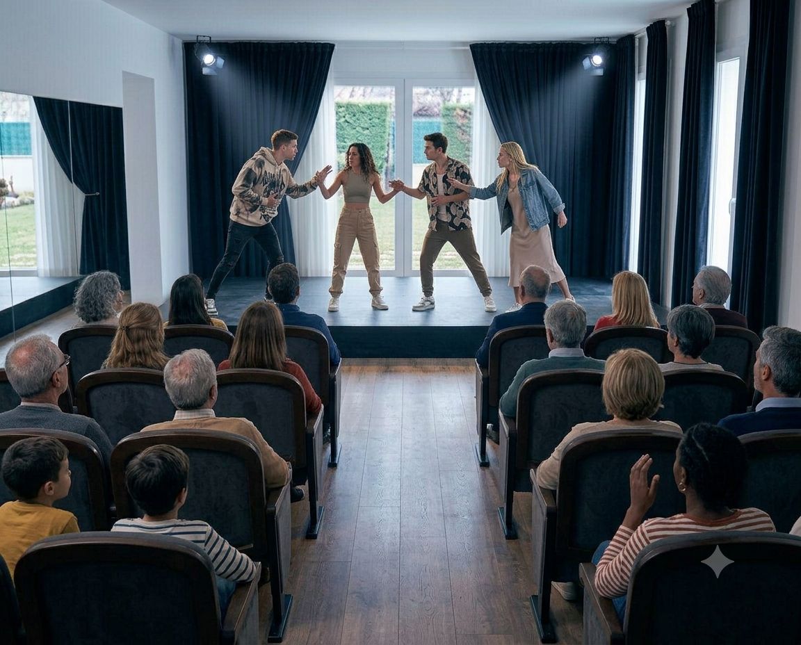 Escena de formación teatral