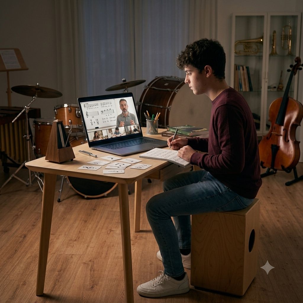 Formación musical online y apoyo al aprendizaje